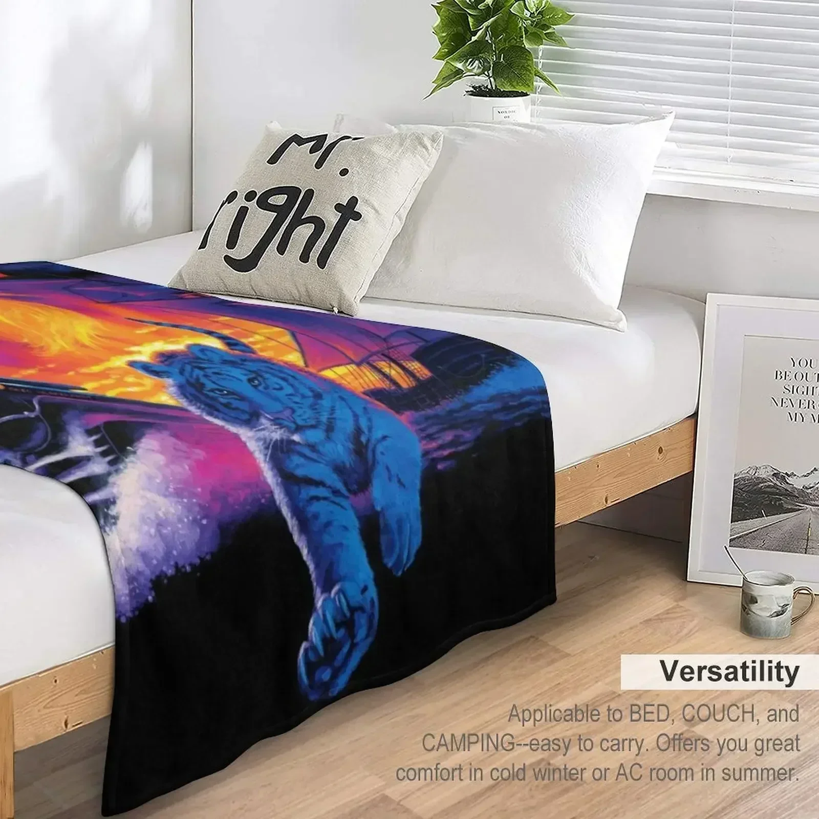 The Wizard's Journey - Art by Greg Hildebrandt Throw Blanket Plaid on the sofa Summer Beddings Blankets