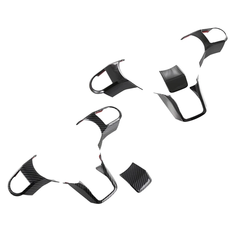 

4Pcs Car Steering Wheel Panel Cover Trim Decoration Frame Sticker For Mini Cooper Clubman 2022