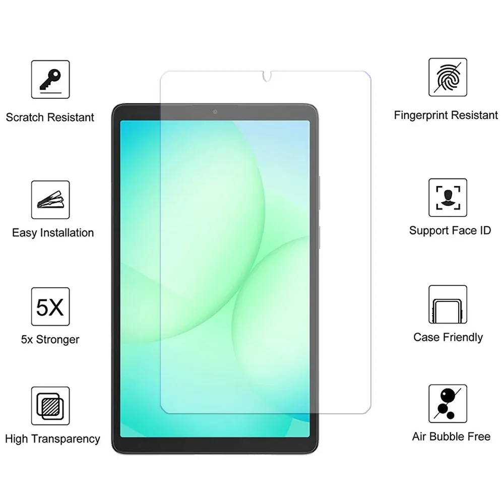Фото Защитная пленка для экрана Samsung Galaxy Tab A11 Plus, 2 шт., 11 дюймов, закаленное стекло 2025 для Galaxy A11 Plus SM-X230 X233 X236, пленка 9h №3