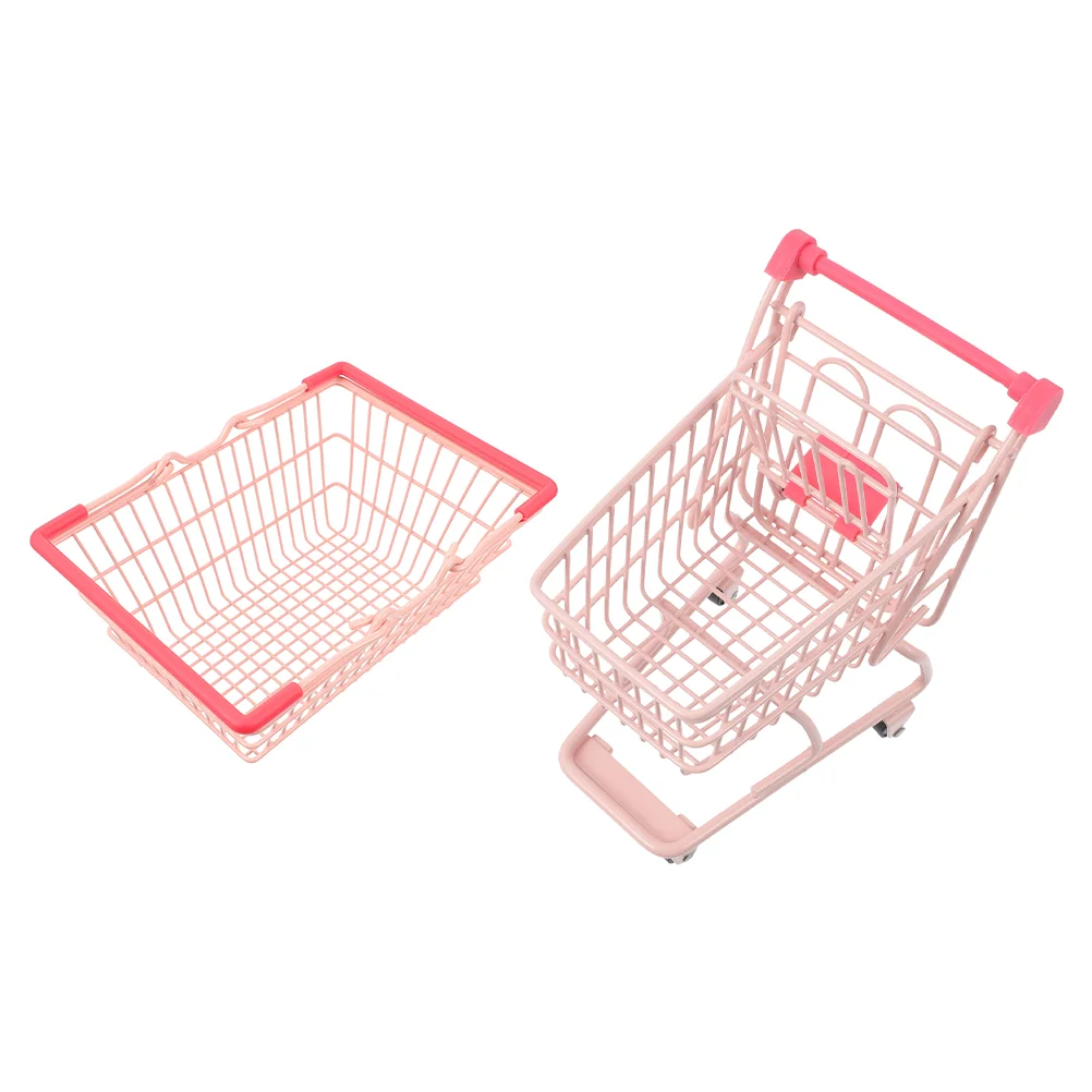

1 Set Mini Kids Shopping Cart Shopping Basket Grocery Basket Shopping Cart