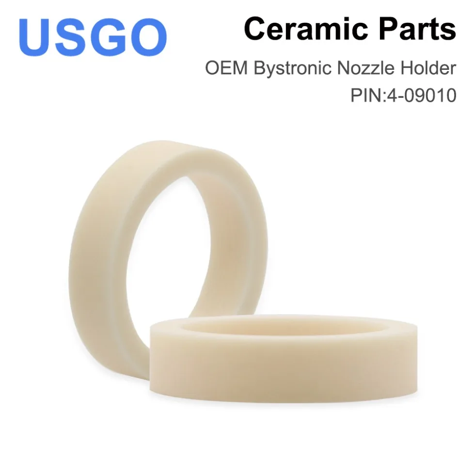 

USGO BYSTRONIC OEM Laser Ceramic Ring 4-09010 D28 H6.5 Nozzle Holder Laser Ceramics for Fiber Laser Cutting Head