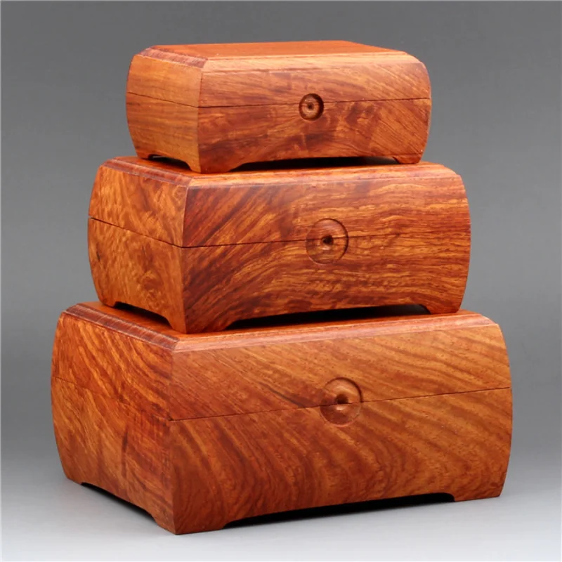 

Бирманский набор из трех предметов из розового дерева, коробка для хранения, женская коробка для ювелирных украшений, коробка для драгоценностей, струны, чайный сундук, оптовая продажа