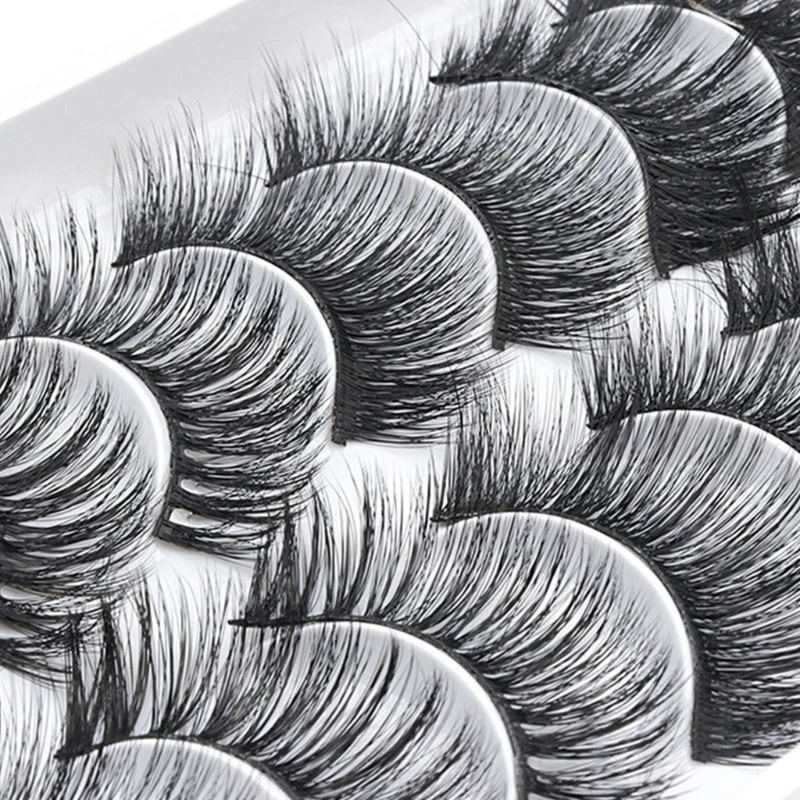 3D пушистые длинные густые ресницы объемные эффектные накладные из искусственной