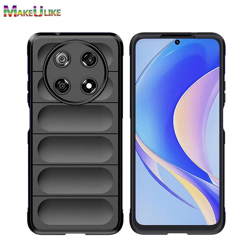 

Silicone Case for Huawei Nova Y90 Case Shockproof Flexible Rubber Soft Cover for Huawei Nova Y70 Plus Y90 Y61 Y70Plus Case