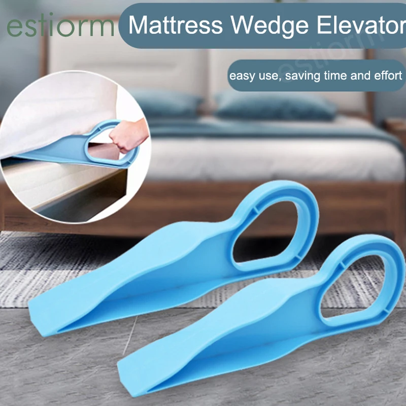 

Wedge Mattress Lifter For Bed Making,Easy Lifter Mattress Riser,Tool for Tucking Bed Sheets or Changing Sheet,Bed Making Gadget