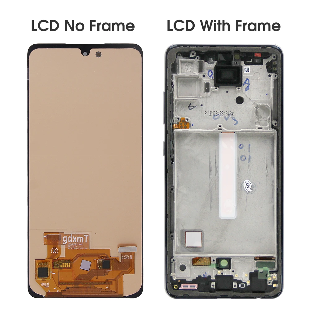 Для AMOLED A52 5G для Samsung A526B A5260 A526W A526U A526U1 ЖК-дисплей с цифровым преобразователем
