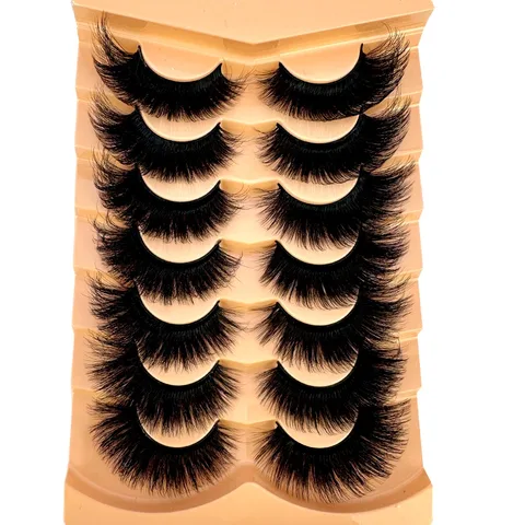 7 пар накладных ресниц AMSDCN