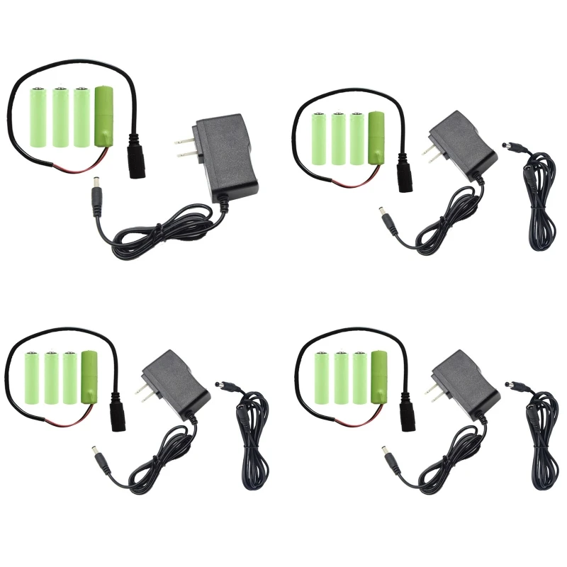 

AA Battery Power Supply Adapter for 6V AA Household Devices