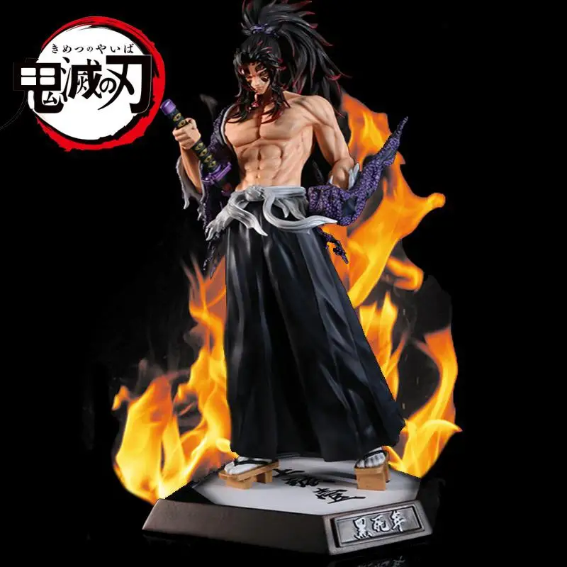 

Anime Demon Slayer Figure Kokushibou Daki Giyuutarou 12 Ghost Moon Gk Action Figurines Pvc Collectable Model Statue Dolls Toy