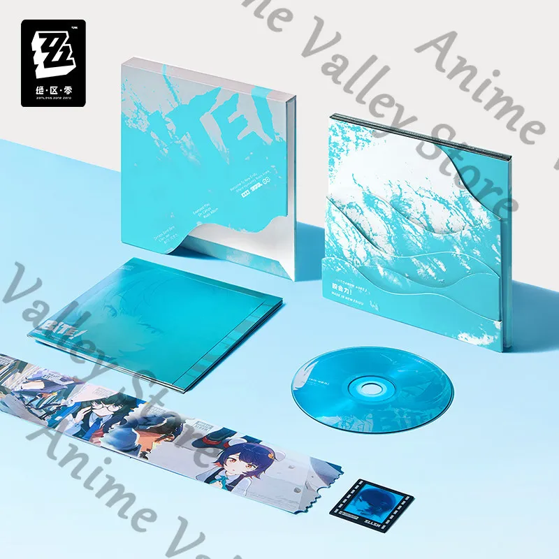 Фото Официальный аниме-набор Zenless Zone Zero: косплей Эллен Джо, CD-диск, подарочная коробка, коллекционный альбом, оптический диск, значок, лазерный билет, рождественский подарок №3