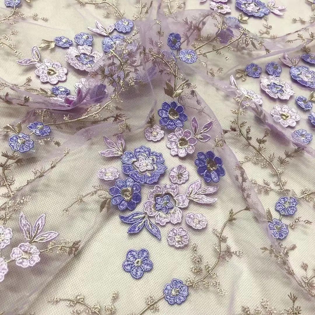 Новые высококачественные кружевные вышитые сетчатые цветы можно добавить