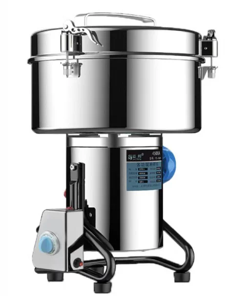 4500 г 4500 Вт кофемолка 430 нержавеющая сталь Коммерческая медицинская дробилка для муки и порошка дробилка для порошка электрическая кофемолка александр витальевич москалев медицинская микробиология иммунология и вирусология том i
