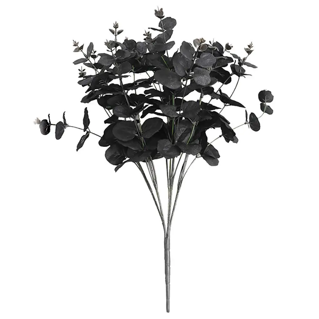 

Artificial Plant Leaf Bouquet Simulation Leaves Branch Home Decor Plastic Cloth Fake Plant