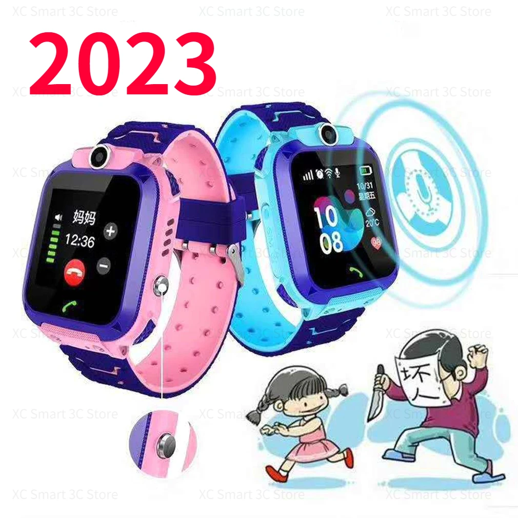

Q12 New Kids Smart Watch SOS Smartwatch For Children Sim Card LBS Location Photo Waterproof Gift For Boys and Girls IOS Android