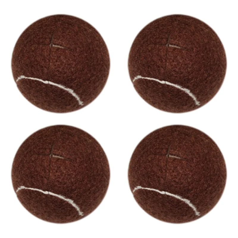 

4 PCS Furniture Leg Protection Cover Walker Glide Balls Precut Tennis Balls Opening Table Leg Cover Non-slip Table Chair Socks