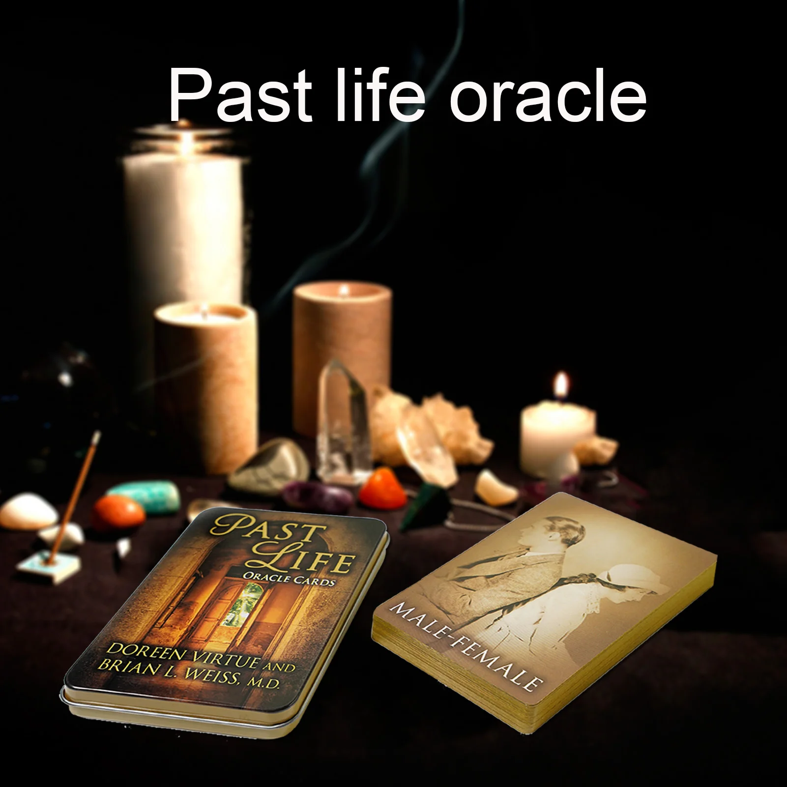 

44 Pcs The Rider Tarot Card The Past Life Oracle Tarot Deck Past Life Oracle Tarot Cards Casual Board Game Card The Rider Tarot