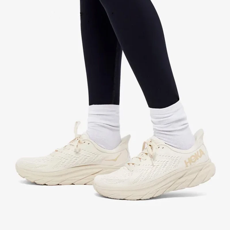 HOKA Clifton 8 Men Sneakers Cushioning Wear Resisting Sports Running Shoes Mesh Breathable Outdoor Marathon Light Training Shoes