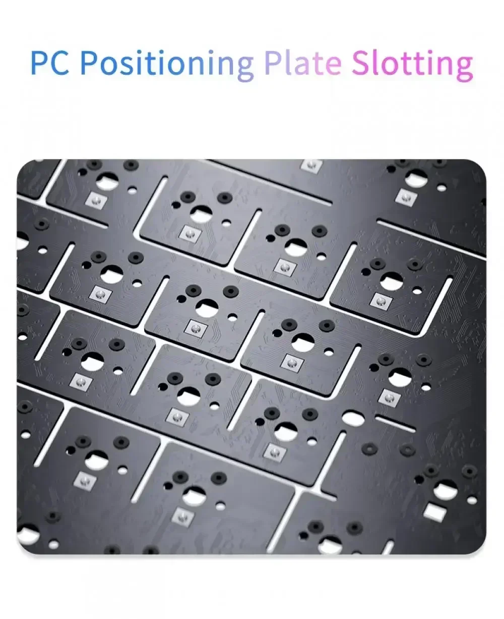 Ajazz Ak820 Проводная механическая клавиатура Многофункциональная ручка Игровая с