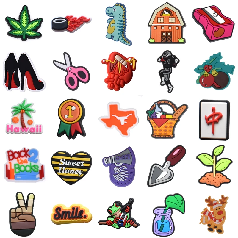 

Gifts Women Charm Men Girl Shoe Charms Kids Para Pins Packs Wholesale Bulk Decorations for Croc Shoes Accessories Set Jeans Boy