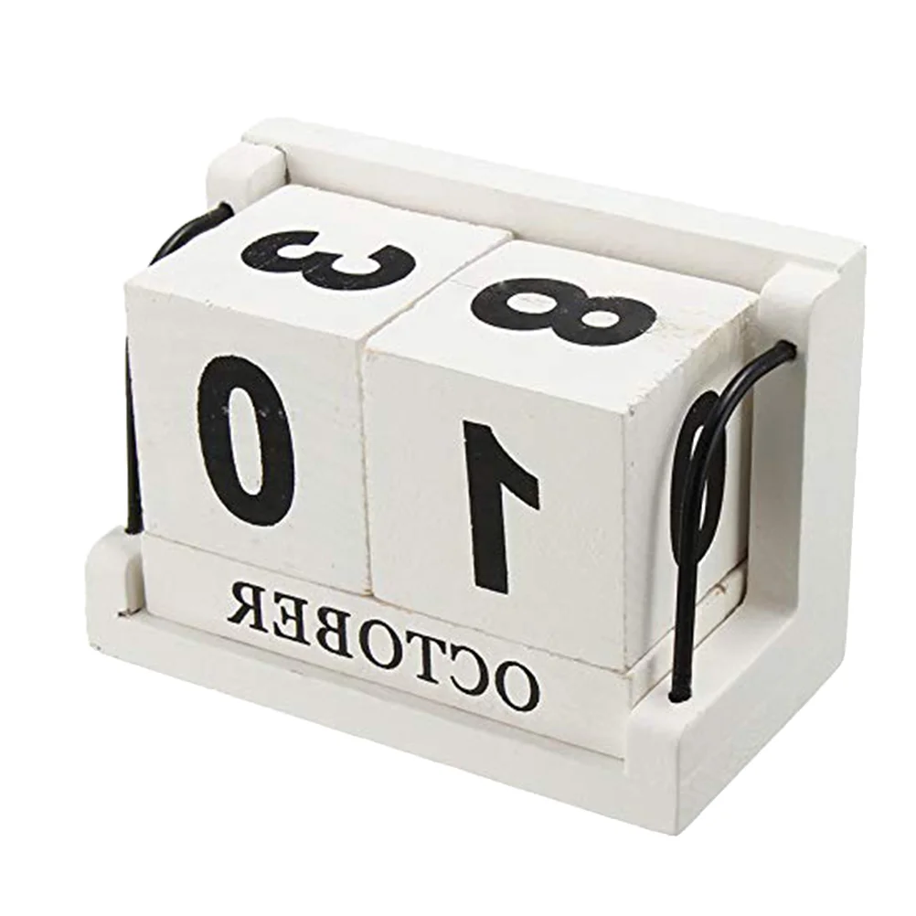 

Календарь, деревянные поделки, стол, практичный вертикальный домашний декор, бамбуковое офисное украшение