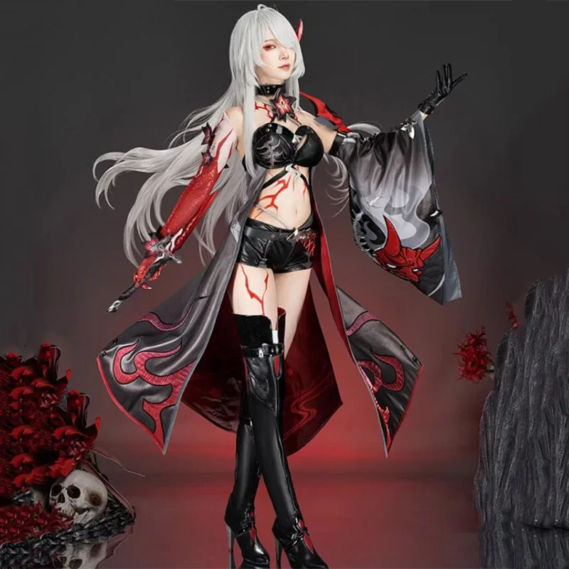 Cos-Mart Косплей костюм Honkai: Star Rail Acheron Raiden Bosenmori Mei