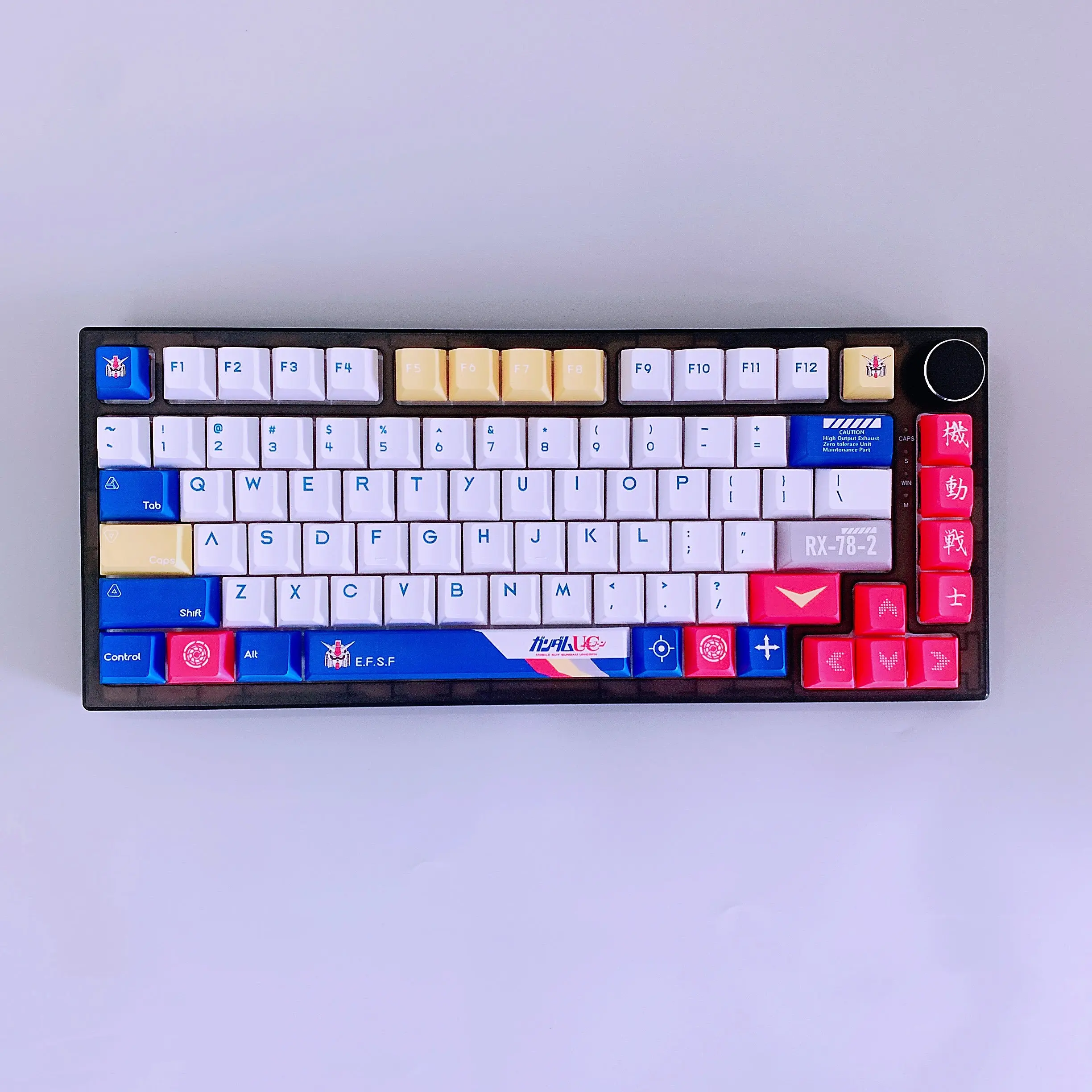 

133 клавиш Mecha PBT Keycap Cherry Profile сублимационный пользовательский аниме Keycap для MX Switch механическая клавиатура NJ80 GK61 GK64