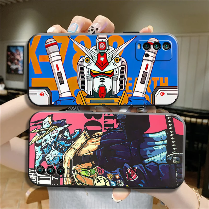 

Japan Anime Gundam Phone Case For Xiaomi Redmi 9 9i 9T 9AT 9A 9C Note 9 Pro MAX 5G 9T 9S 10S 10 Pro MAX 10T 5G Carcasa Unisex