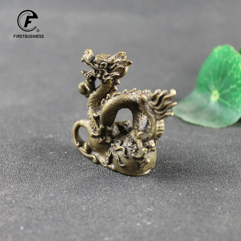 Антикварные искусственные украшения из чистой меди счастливые фигурки фэн-шуй
