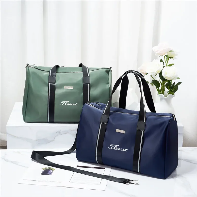 

Fashion Golf Bag Unisex Waterproof Handbag Large Capacity Foldable Luggage Golf Bag Adjustable Pull Rod Travel Bag for Business