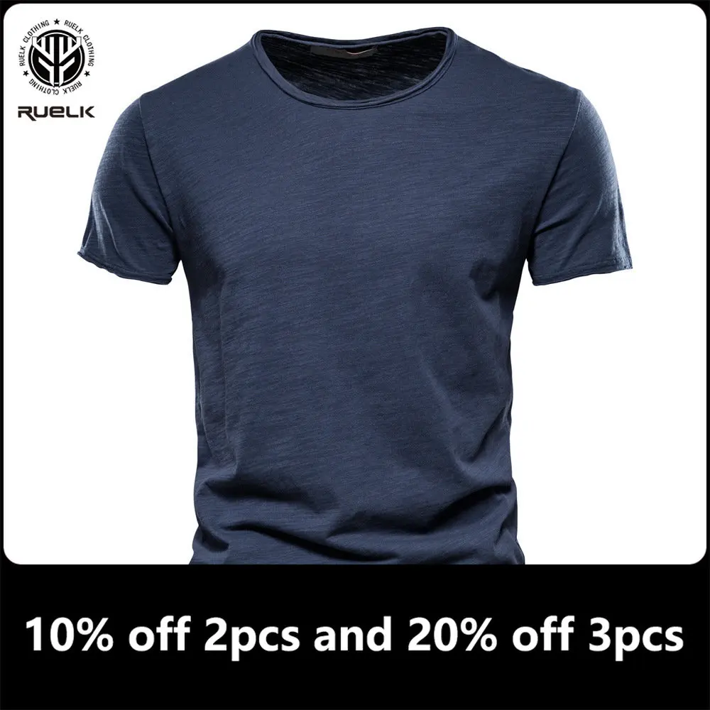 

Однотонная мужская приталенная хлопковая модная повседневная простая однотонная Стильная мужская футболка с коротким рукавом Футболка