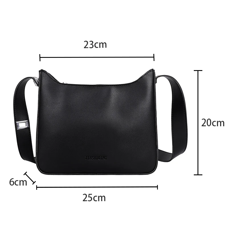 Модная новая вместительная сумка-тоут через плечо в стиле ретро