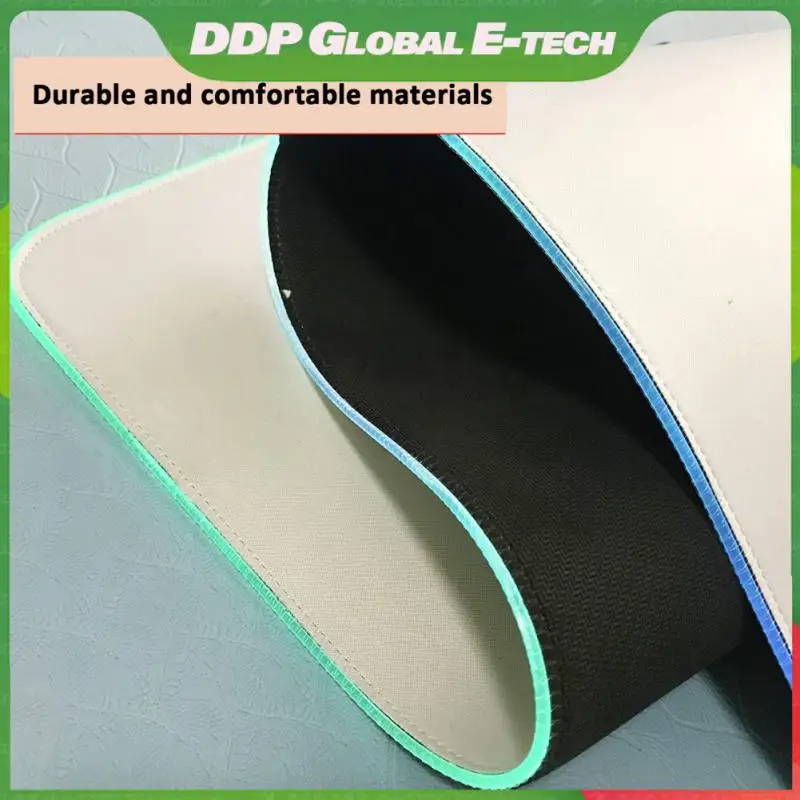 

Waterproof Desk Protector Keyboard Deskpad Protector Backlight Mause Carpet Led Light Mousepad Luminous Rgb Mouse Pad Mouse Pad