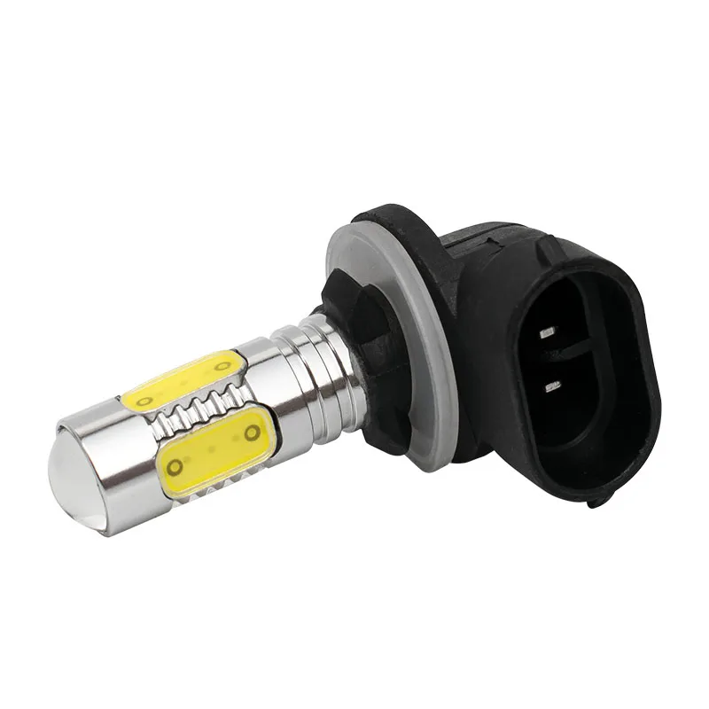 

1pcs 881 H27 High Power 7.5W COB Led Car Front Fog Lamps H27W Anti Fog Bulb Auto Driving Running Light Foglamps White 12V