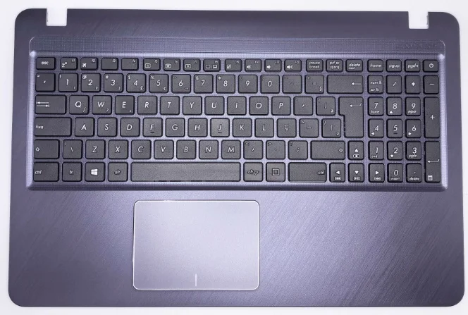 Новая/оранжевая для ASUS Vivobook X540 R540 A540 VM592 VM520U Подставка рук испанская клавиатура