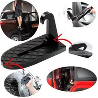 automobile accessories 2 in 1 universal foldable auxiliary pedal roof pedal foldable car vehicle folding stepping ladder foot pe