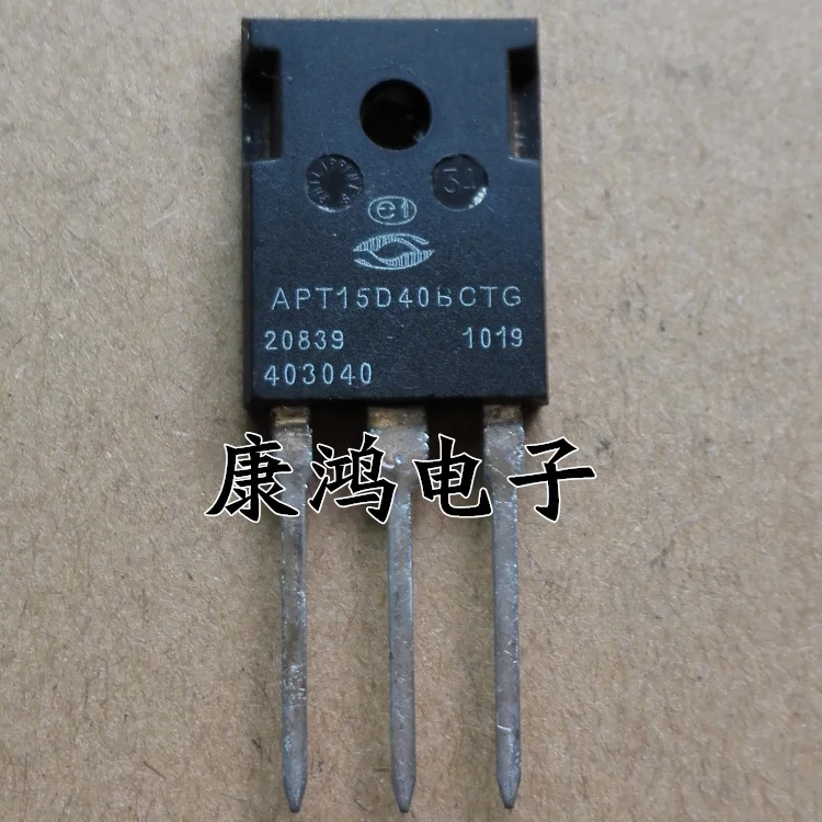 

(2 шт./лот) APT15D40BCTG 15D40BCTG TO-247 15A/400V