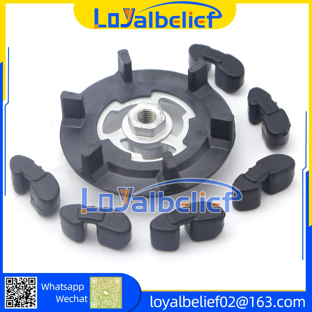 

5SE09C 5SL12C 5SEU12C 6SEU14C 6SEU17C 7SEU17C Автоматический воздушный компрессор переменного тока, резиновая ступица сцепления для Toyota AUDI BMW SKODA SEAT