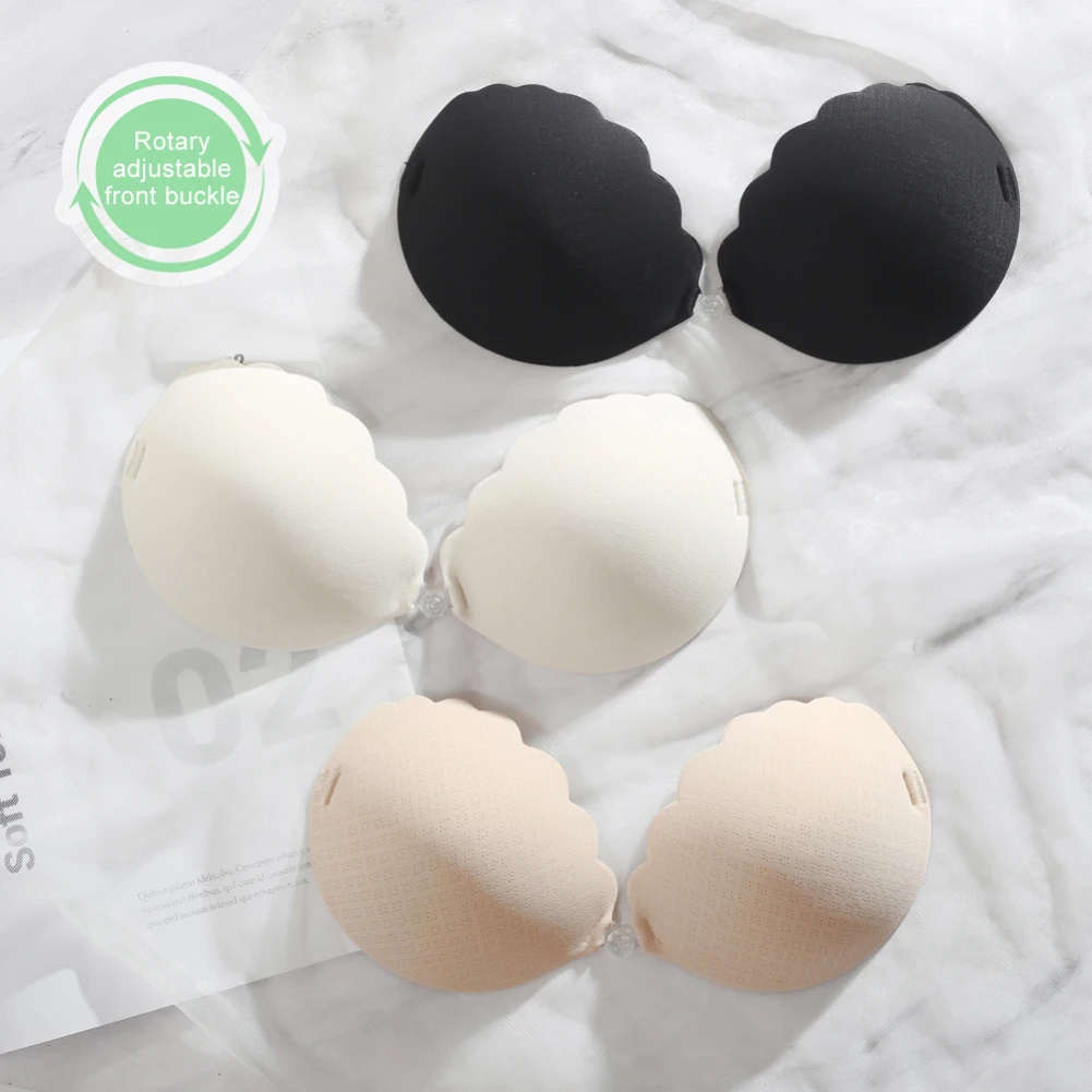 

New Sexy Strapless Backless Bra Women Invisible Push Up Bra Self-Adhesive Silicone Bralette Underwear Chest Paste Nipple Cover