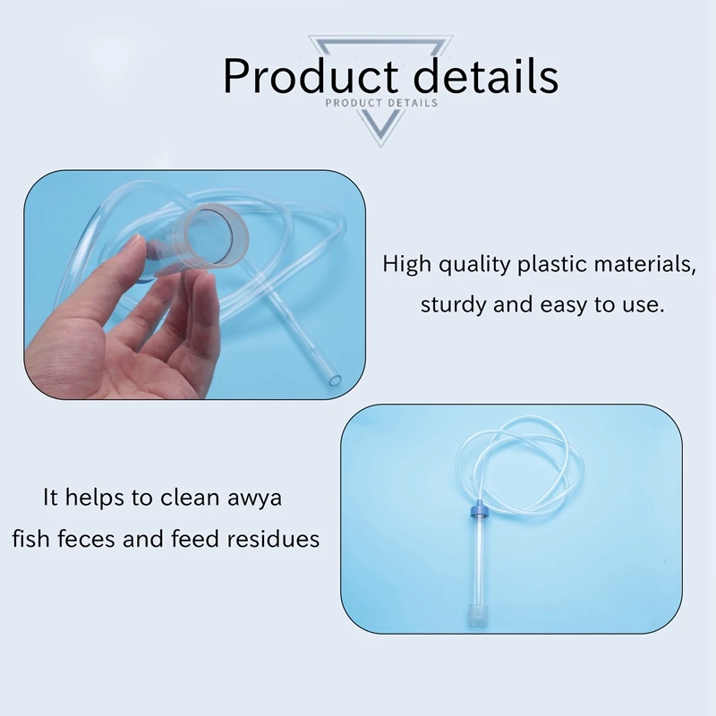 Очиститель гравия для аквариума сифон вакуумный насос смены воды сифонный шланг