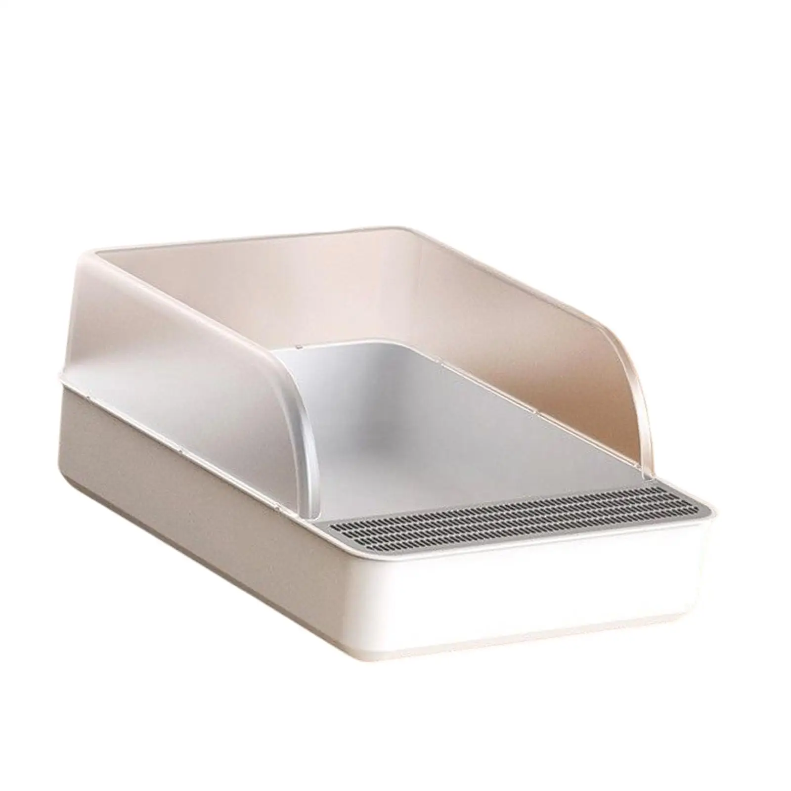 High Sided Rim Cats Litter Pan With Toilet For Rabbit