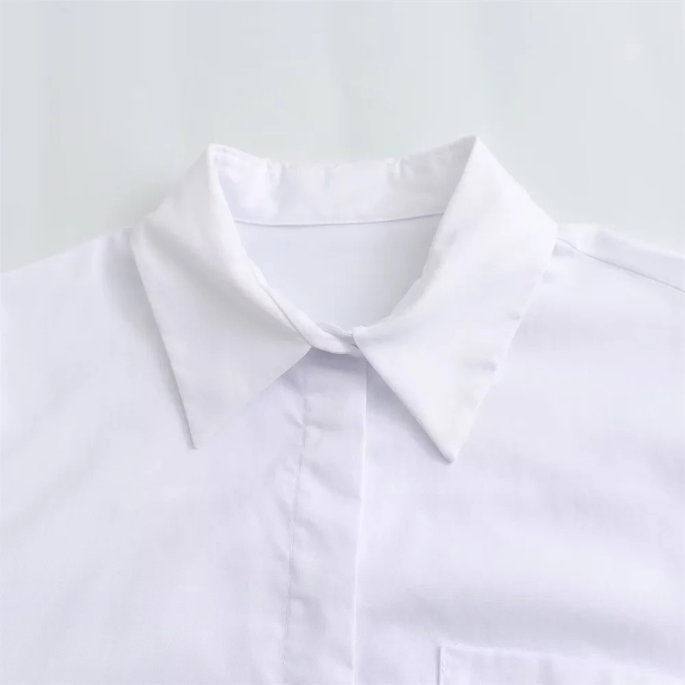 Новое Летнее Поступление Женская Повседневная Рубашка-поло — Однотонный С