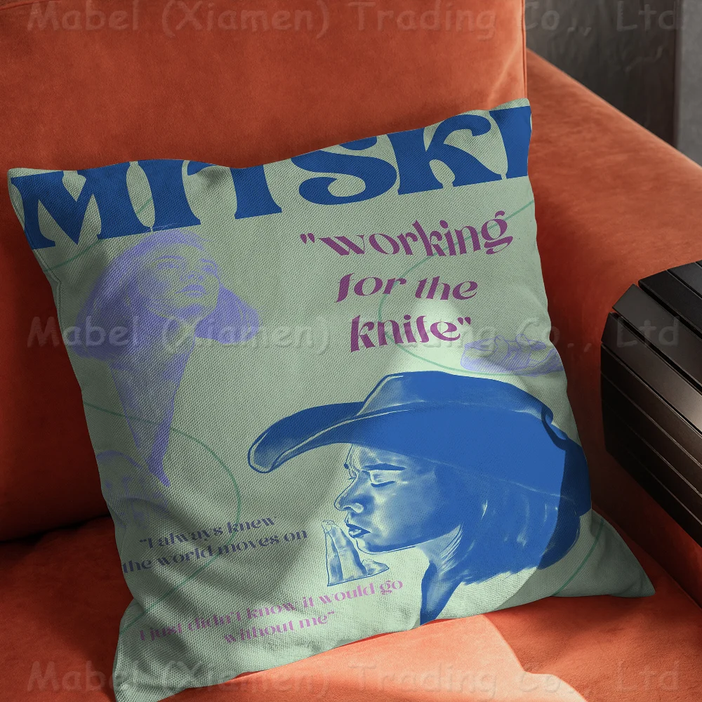 Movie M-mitski Pillowcases Home Bedding Decorative Pillow Cover Wedding Super Soft Case