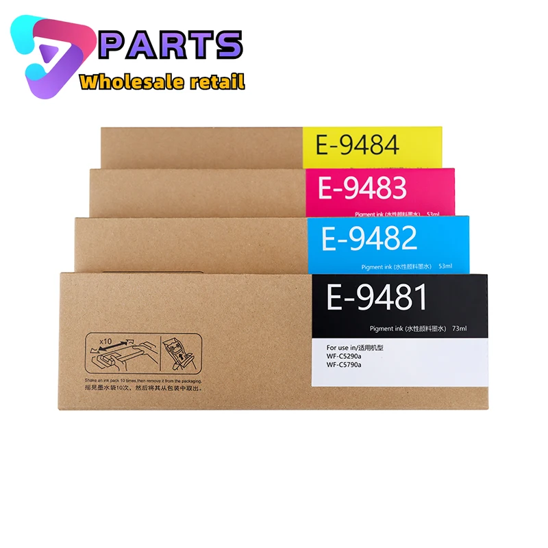 T9481 T9482 T9483 T9484 Чернильный картридж для EPSON WorkForce Pro WF-C5290 C5790a C13T 948100 948200 948300 948400 ТОЙТА