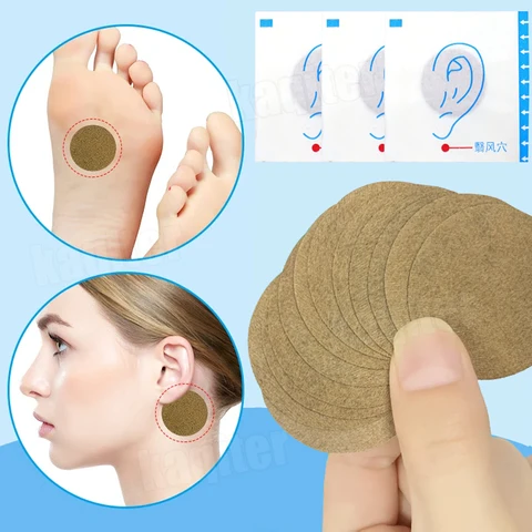 36 шт., пластырь для лечения шума, защита от потери слуха, наклейка от боли в ушах, экстракт трав, медицинский пластырь для ухода за здоровьем, 36 шт., пластырь