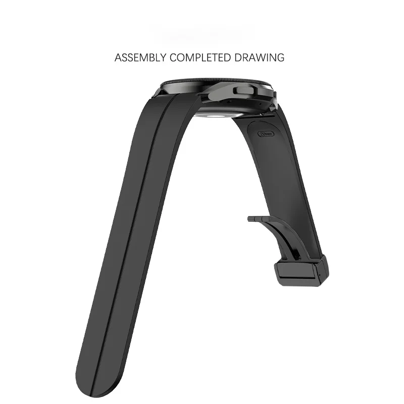 Original Silicone Straps For Samsung Watch 4/5 40 44mm Watch 5 Pro 45mm Band Magnetic Buckle For Galaxy Watch 4 Classic 42 46mm