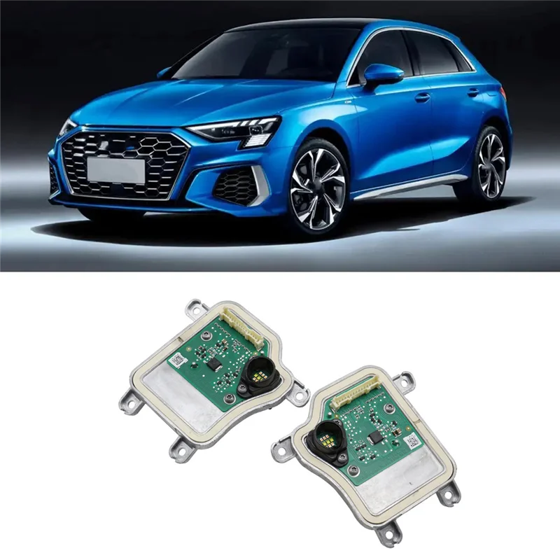 

1 Pair Matrix LED Headlight Control Module 6002TZ0199 6002TZ0200 for-Audi Q5 Q5L 16-20 Indicator Light Source DRL Unit