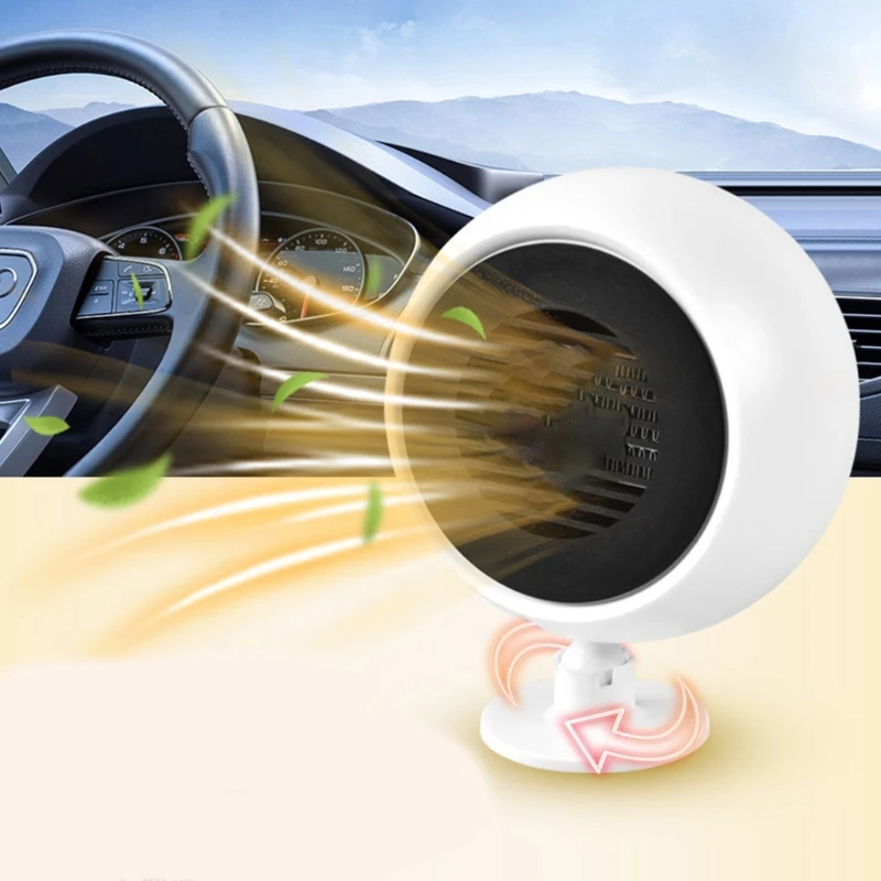 

Портативный обогреватель лобового стекла, универсальный 12 В, автомобильный обогреватель, вентилятор, нагревательная сушилка, на