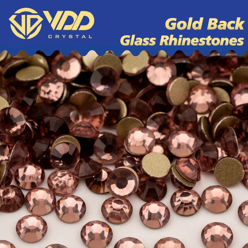 VDD 032 Lt. Аметист высокое качество искусственное стекло стразы с плоской задней