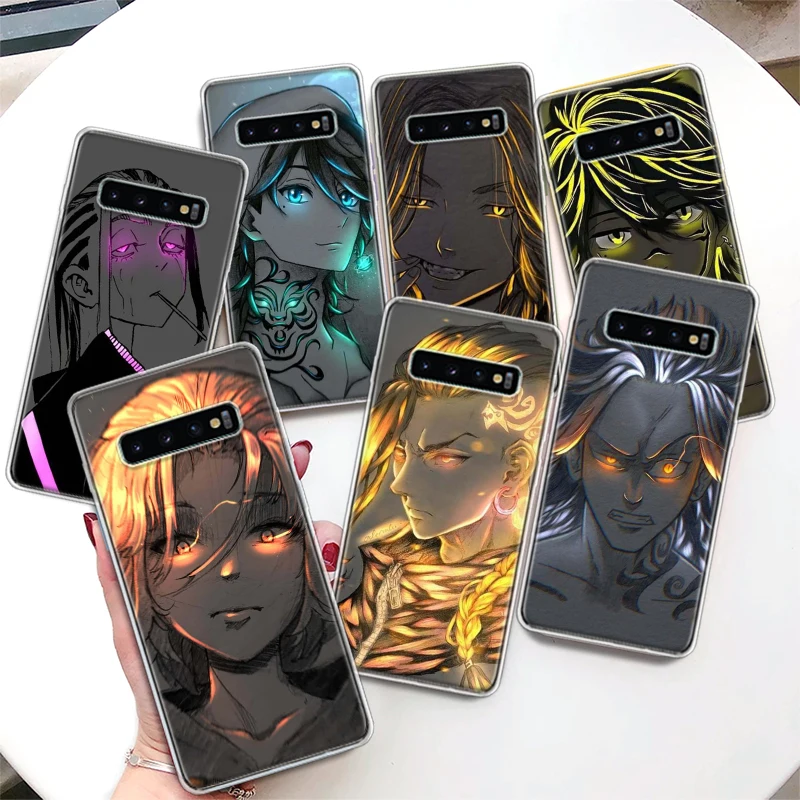 

Tokyo Revengers Anime Phone Case For Samsung Galaxy S22 S21 Ultra S10 Plus S20 FE S10E S9 S8 S7 Edge J4 + Soft Cover Coque