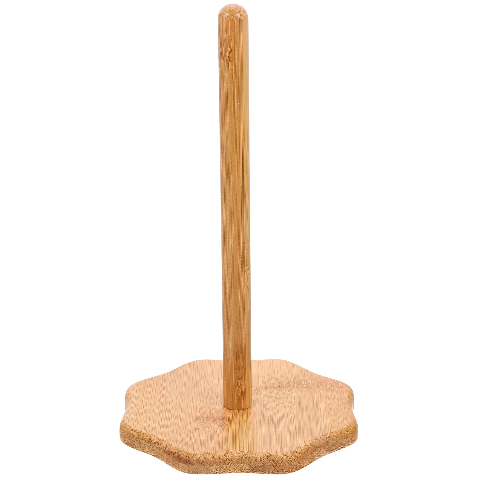 

1pc Creative Vertical Tissue Holder Roll Paper Rack for Bathroom (Log Color)